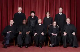 Roberts Court (October 6, 2018 - September 18, 2020)