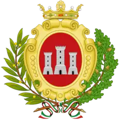 Coat of arms of Rocca d'Evandro