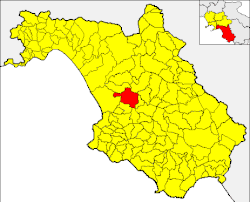 Roccadaspide within the Province of Salerno