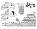 Stone steles with boat and cart images, Norway 3rd mill. BC[259][260]