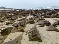 Rocks at Sunrise-on-Sea