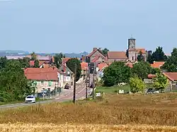 A general view of Rocourt-Saint-Martin