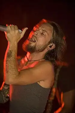 Roger Peterson performing with Intwine at Underground Cologne on 14 August 2009.