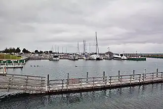 Rogers City Marina on Lake Huron