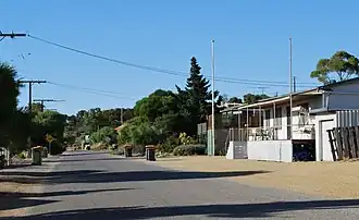 A street in Rogues Point
