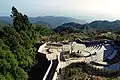 An observation deck place in Rokko Garden Terrace, Mount Rokkō, Kobe, Japan.