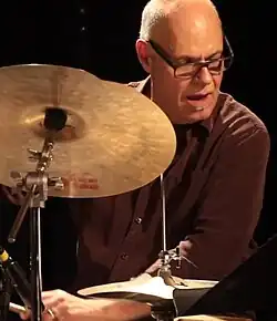 Roland Vazquez performing at the Falcon club in New York