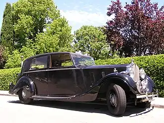 Rolls-Royce Phantom III from circa 1936