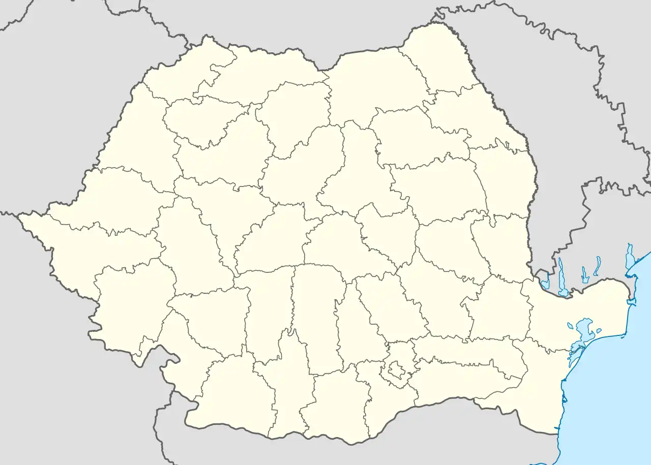 Lupac is located in Romania