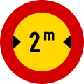 Width limit