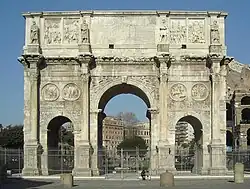 Image 1The Arch of Constantine in Rome (from Culture of Italy)
