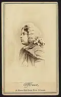Rosa, a slave girl from New Orleans