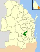 Location within Queensland