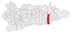 Location in Călărași County