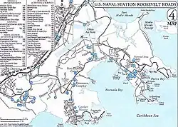 A map of Roosevelt Roads