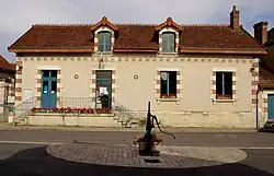 The town hall in Rosnay