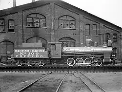 Locomotive OD class the 100th manufactured at Krasnoye Sormovo in 1899