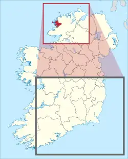 Location of The Rosses