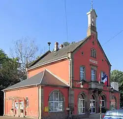 The town hall in Rossfeld