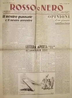Rosso e Nero (Red and Black), magazine