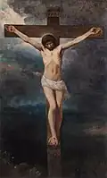 Crucifix, 1885; Diocesan Museum&nbsp;[pl], Łomża