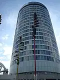 The Rotunda 6 August 2008, completed refurbishment with many apartments occupied or up for rental.