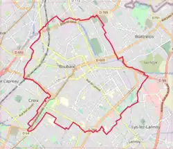Location of Roubaix