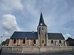 The church in Rougemontier