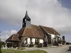 The church of Saint-Martin in Rouilly