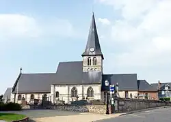 The church in Roumare