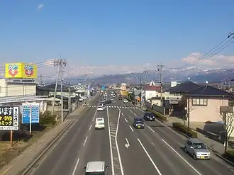 Route 18 Nagano BP outbound, Yanagihara, Nagano.jpg