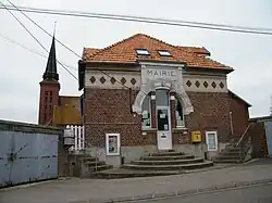 The town hall in Rouy-le-Grand