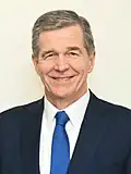 75th governor of North Carolina Roy Cooper (B.A. 1979, J.D. 1982)