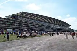The redeveloped stand from inside