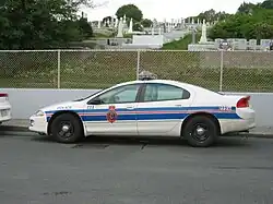 2003 Intrepid police car with the Royal Newfoundland Constabulary