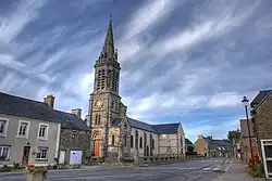 The church of Saint-Pierre, in Roz-Landrieux