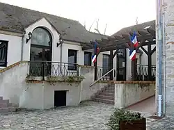 The town hall in Rubelles