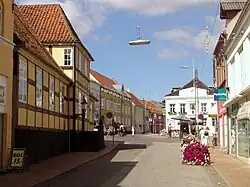 Market place in Rudkøbing