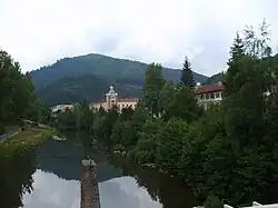 Chepinska river in the city centre.