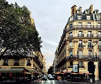Nos. 37 and 39 facing the Rue de Belloy