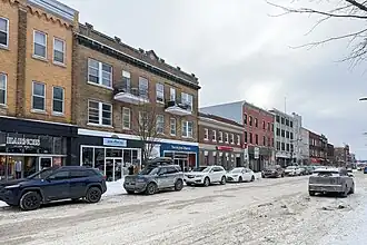 Rue de la Pointe, a main street in downtown