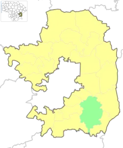 Location of Rudamina Eldership