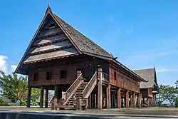 Mamuju house, a traditional house, West Sulawesi, Indonesia