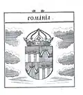 Coat of arms of "Romania", later adopted as the state symbol of Eastern Rumelia