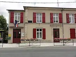 The town hall in Rumont