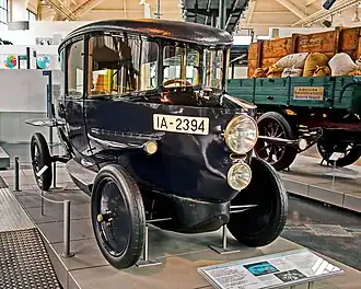 The Rumpler Tropfenwagen (1921) was designed by Edmund Rumpler, who was initially an aircraft designer.