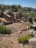 Run-down traditional house in Christos Rachon