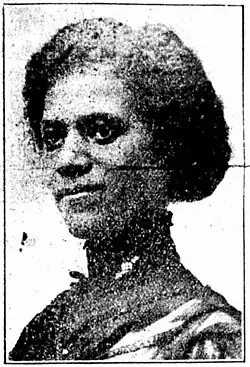 Portrait of Gertrude Rush in 1917