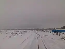 Norilsk in the distance