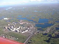 Oganer, an abandoned village near Talnakh and Norilsk